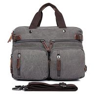 17.3 Inch Hybrid Multifunction Handbag Messenger Bag Laptop Briefcase Backpack