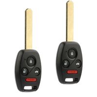 fits 2005 2006 2007 2008 Honda Pilot Key Fob Remote (CWTWB1U545), Set of 2