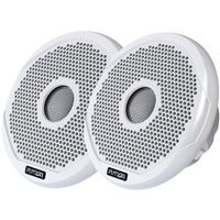 FUSION FR4021 4" Round 2-Way IPX65 Marine Speaker - 120W - Pair - White