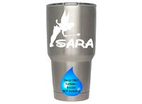 Personalized Character Name Decal for Tumblers, Laptop, Vehicles | 3" x 4" Customized Name Designs