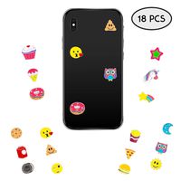 Decal Stickers for Laptop, iPhone, Computer, Car, Wall 18 PCs Pack - Metal Adhesive Decal Sticker Set for Women and Girls - Great as Party Favors, Stocking Stuffers