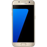 Samsung Galaxy S7 32 GB Unlocked Phone - G930FD Dual SIM - Platinum Gold (International Version - No Warranty) (Gold)