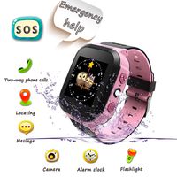 Kids Smartwatches, Smart Fashion Watches for Girls and Boys, Phone Calls, Voice Chat, Camera, SOS, Alarm, Maths Games with DND Mode and LBS Locator, Children Wrist Watch-Pink