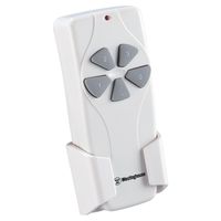 Westinghouse Lighting 7787000 Ceiling Fan and Light Remote Control, White