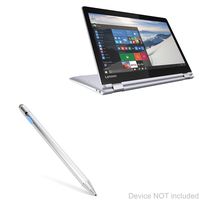 Lenovo Yoga 710 (11 in) Stylus Pen, BoxWave [AccuPoint Active Stylus] Electronic Stylus with Ultra Fine Tip for Lenovo Yoga 710 (11 in) - Metallic Silver