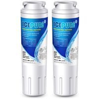 ICEPURE UKF8001 Replacement Refrigerator Water Filter, Compatible with Maytag UKF8001, UKF8001AXX, UKF8001P, Whirlpool 4396395, 469006, EDR4RXD1, EveryDrop Filter 4, Puriclean II, RWF0900A 2PACK