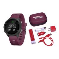 Garmin Forerunner 245 Berry Clever Training Power Bundle