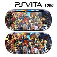 Decorative Video Game Skin Decal Cover Sticker for Sony PlayStation PS Vita (PCH-1000) - Kingdom Hearts Final Mix II