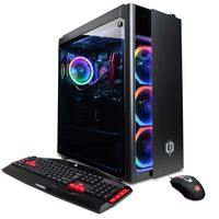 CyberpowerPC Gamer Xtreme VR Gaming PC, Liquid Cool Intel Core i7-9700K 3.6GHz, NVIDIA GeForce RTX 2080 Super 8GB, 16GB DDR4, 1TB PCI-E NVMe SSD, WiFi Ready & Win 10 Home (GXiVR8080A7, Black)