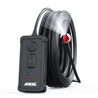 ANCEL Wireless Endoscope, Wide Angle Inspection Camera, IP67 Waterproof and 2MP HD, 11.5ft Snake, Necessity and Toy for DIY Plumbing, Outdoor Exploration, Wiring, Vehicle Maintenance-WF100