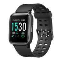 moreFit Smart Watch Fitness Tracker,TouchScreen Activity Tracker Watch with Heart Rate Monitor,Waterproof Smart Fitness Band with Step Tracker,Calorie Counter,Alarm Clock,Compatible with iOS & Android