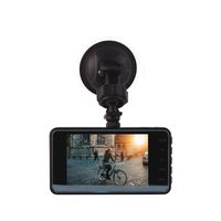 Btopllc Car DVR On Dash Video Camera 4'' HD Display, Portable & Compact Car DVR Camera Recorder, Vehicle/Car Camera with Night Version, G-Sensor and Motion Detection - Blue+Black