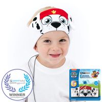 Paw Patrol Kids Headphones by CozyPhones - Volume Limited with Ultra-Thin Speakers & Super Comfortable Soft Headband - Perfect Toddlers & Children's Earphones for School, Home & Travel - Marshall