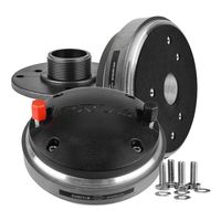 PRV Audio D280Ti-B 80 Watts RMS 1" Exit Bolt-On Horn 8 ohms Pro Audio Compression Driver (Single)