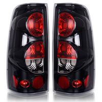 Taillights Tail Lamps for Chevy Chevrolet Silverado 1500 2500 3500 1999-2006 & 2007 with Classic Body Style, GMC Sierra 1500 2500 3500 1999-2002 (Does Not Fit Barn Door/Sidestep Models) ATTL2001
