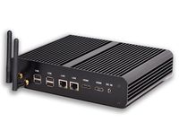 Ucaca Intel 5th Generation i7 Broad Well CPU NUC, 4K HTPC, Fanless Mini PC 16GB RAM, 512GB SSD, Intel HD6000 Graphics, 2HDMI, 2LAN, 1SPDIF, 4USB3.0, 4USB2.0, Wi-Fi, Windows 10 Pro