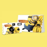 Minions - I'm a Trooper - Camera and Photo Album Set. Be Brave. Be Strong. (PK109)