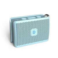 DOSS Genie Portable Bluetooth Speaker with Clean Sound, 33ft Bluetooth Range, Built-in Mic, Ultra-Portable Design, Wireless Speaker Compatible for Home, Outdoors, Travel - Ice Blue