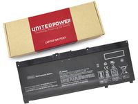 United Power SR04XL 917724-855 Battery for HP Pavilion 15, HP Omen 15 Series 917724-856 917678-171 917678-271 SR04070XL-PL 15.4V, 70Wh 4 Cell