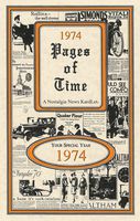 1974 Pages of Time Kardlet (PT1974) 45th Gift