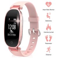 Fitness Tracker for Women,INorton Bluetooth Smart Watch with Heart Rate Monitor, Waterproof Activity Tracker Sleep Monitor Calorie Counter GPS