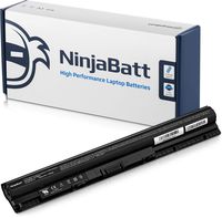 NinjaBatt Laptop Battery M5Y1K for Dell Inspiron 3451 3551 5558 5555 5755 5758 Inspiron 14 3452 15 3000 15 5000 15 5559 HD4J0 GXVJ3 991XP VN3N0 07G07 78V9D Vostro 3458 3558 - [4 Cells/2200mAh/33Wh]