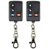 qualitykeylessplus Two Replacement Clone Remote Keyless Entry Key Fob for Cadillac FCC ID ABO0702T