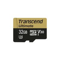 Transcend Microsd Card UHS-I U3 V30 Compatible Series