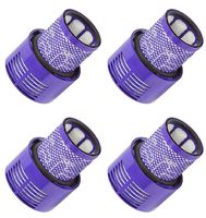 Nispira Vacuum Filter Compatible with Dyson Cyclone V10. Compare to Part # 969082-01, 4 Units