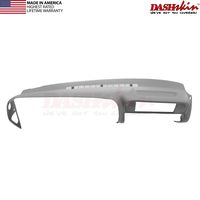 DashSkin Molded Dash Cover Compatible with 97-00 GM SUVs and Pickups in Medium Grey (USA Made)