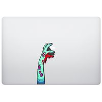 Laptop MacBook Sticker - Zombie Hand - Matte Black Skins Stickers