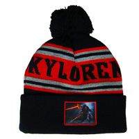 Star Wars Men's ECSW3056 Beanie - Kylo Ren Cuff Pom