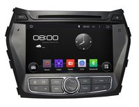 KUNFINE Android 8.0 Otca Core Car DVD GPS Navigation Multimedia Player Car Stereo for Hyundai IX45 Santa Fe 2013-2014 Steering Wheel Control 3G WiFi Bluetooth Free Map Update 8 Inch