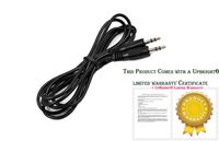 UpBright New 6 FT AUX in Cable Audio Line Out to Audio Input Cord for iHome iBT4 iBT44 iBN20 GC iBN6 BT iBN24 iP76 iP2 iP40 IBN22 IBN 24 iBN24GC iBN24UC iBN24MX iBN24UC iBN24GX Bluetooth Speaker