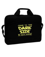 TooLoud Come To The Dark Side - Cookies 15" Dark Laptop/Tablet Case Bag
