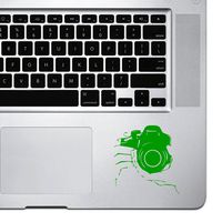 StickAny Palm Series Holding DSLR Camera Sticker for MacBook Pro, Chromebook, and Laptops (Green)
