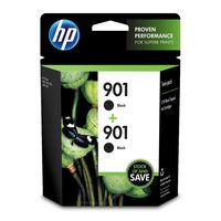 HP 901 | 2 Ink Cartridges | Black | CC653AN