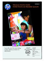 HP Premium Photo Paper, Glossy (100 Sheets, 4 x 6 Inches with Tab)