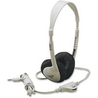 Califone 3060AV Lightweight Multimedia Headphones Beige