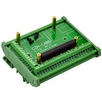 Electronics-Salon DIN Rail Mount Screw Terminal Block Adapter Module, for Raspberry Pi 1 Model A+,1 B+, 2 B, 3 B, 3 B+, 3 A+, ZERO, ZERO W.