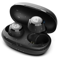 Wireless Earbuds CHISANA C1L - Bluetooth Headphones Extreme Subwoofer Bass True Wireless Earbuds w/Dual Microphones | Bluetooth 5.0, IPX7 Waterproof, Mini Charging Case, Graphene 3D HiFi Stereo Sound