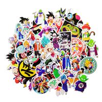 Dargon Ball Super z Baseball Sticker 100Pcs Stickers Laptop Sticker Waterproof Sticker Son Goku Pack Scrapbook Stickers