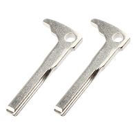 Uncut Smart Key Insert fits Mercedes Benz C class / E class / GL450 / ML350 / R350 / S Class / SL550 / SLK350, Set of 2