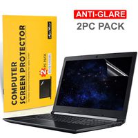 2PC Pack 15.6 inch Anti Glare Laptop Screen Protector for Notebook Computer Screen 15.6" Display 16:9