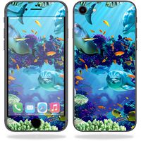 MightySkins Skin Compatible with Apple iPhone 8 - Ocean Friends | Protective, Durable, and Unique Vinyl Decal wrap Cover | Easy to Apply, Remove, and Change Styles | Made in The USA