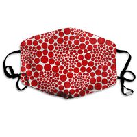 Yayoi Kusama Dust Mask,Washable and Reusable Cleaning Gardening Outdoor Activities Warm Windproof Mask