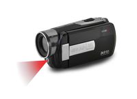 Minolta 1080p Full HD 3" Touchscreen Camcorder with Nightvision & 16GB SD Card, MN80NV-BK