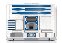 Laptop VINYL DECAL Sticker Skin Print Popular Dirty R2D2 fits Stream 11-d010nr 11.6in