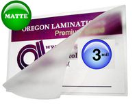 Oregon Lamination Hot Laminating Pouches Menu (Pack of 100) 3 Mil 12 x 18 Matte/Matte