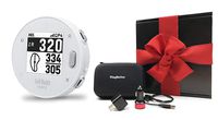 Golf Buddy Voice X with PlayBetter Portable Charger Bundle | Handheld Audio Golf GPS, 38,000 Worldwide Courses, Large Number Display, Bluetooth Updates (White, Gift Box Bundle)